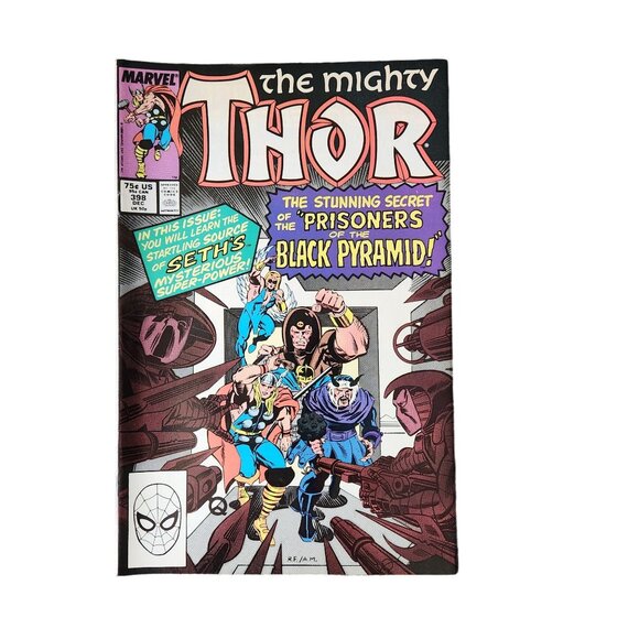 Marvel The Mighty Thor #398 1988 Comic Book Collector Bagged Boarded - Picture 1 of 2